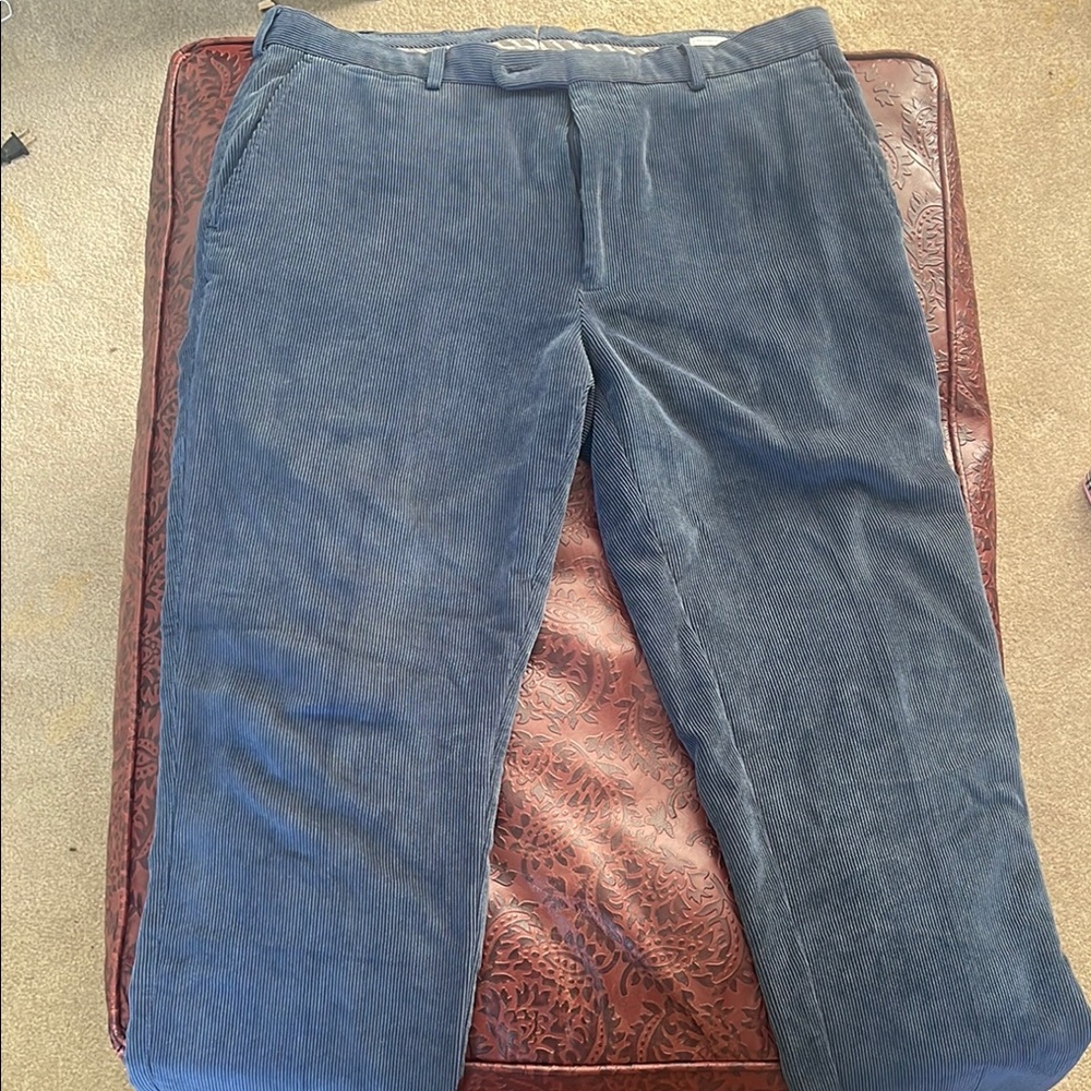 Peter Millar Men's Navy Corduroy Pants